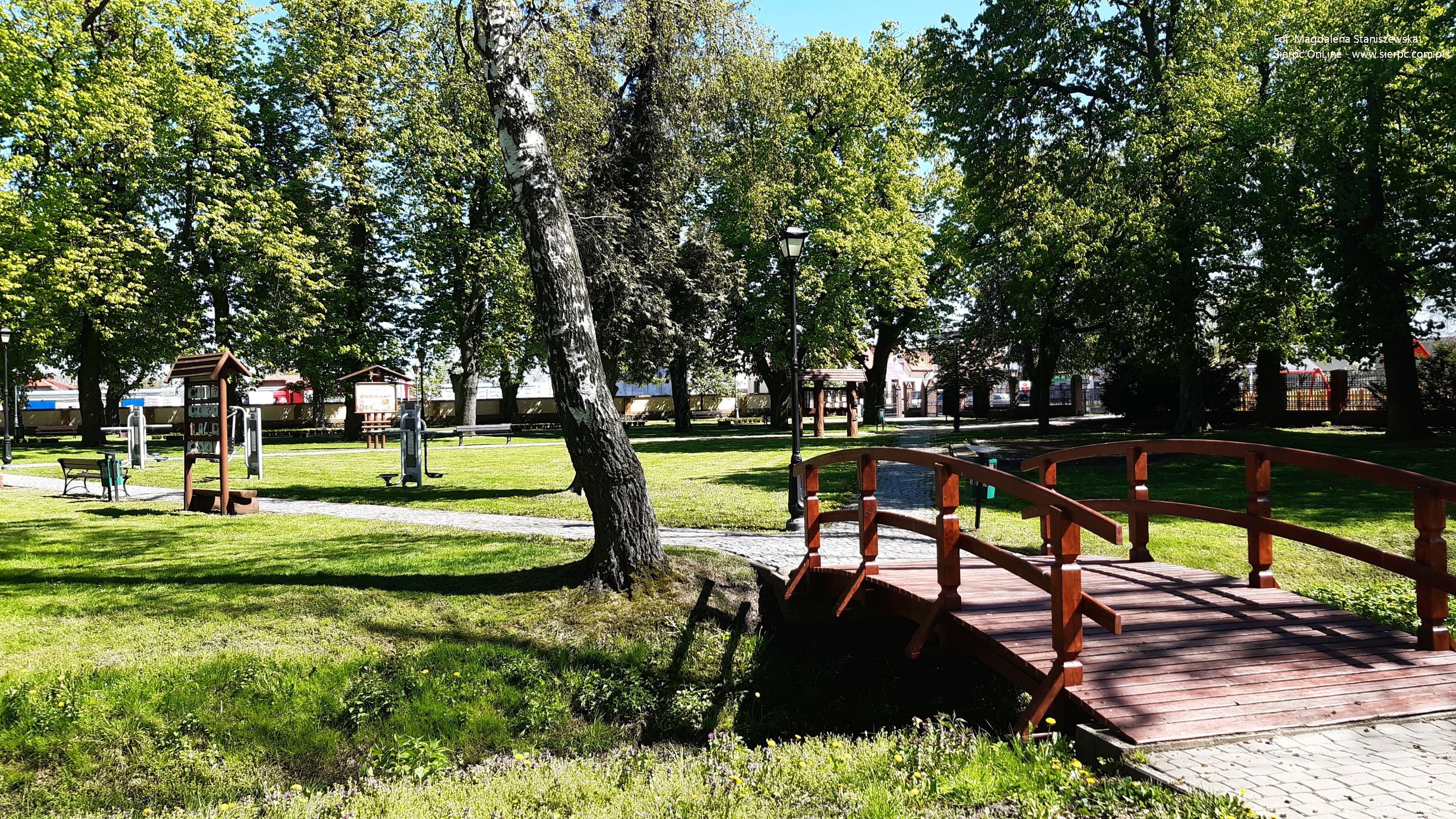 Park dworski w Rociszewie, 30.04.2023 r.