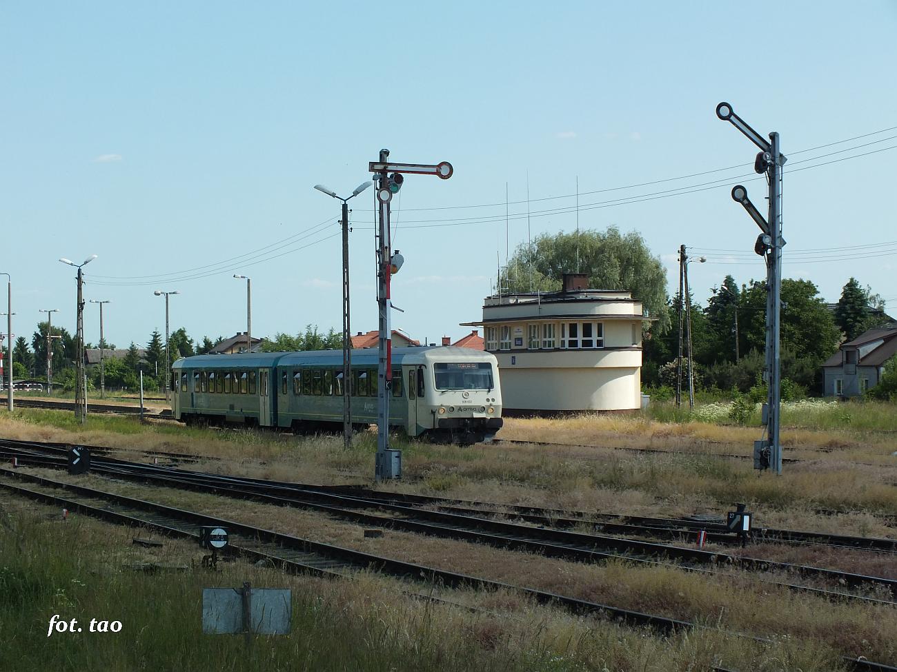 Pocig Arriva opuszcza stacj Sierpc, a stacja docelowa Toru, 5.05.2023 r.