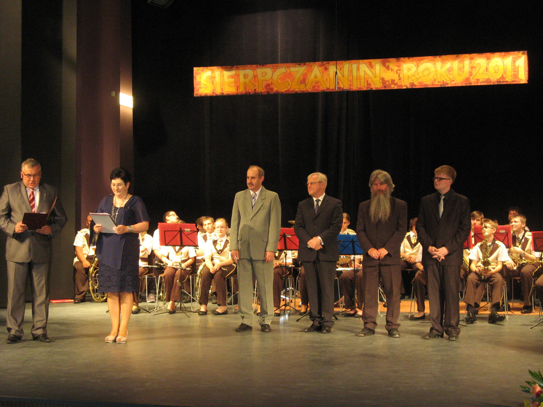 Nominowani do Tytuu: od lewej: Micha Gowacki, Krzysztof Falkiewicz, Pawe B. Gsiorowski, Tomasz Kowalski, 19.06.2012 r.