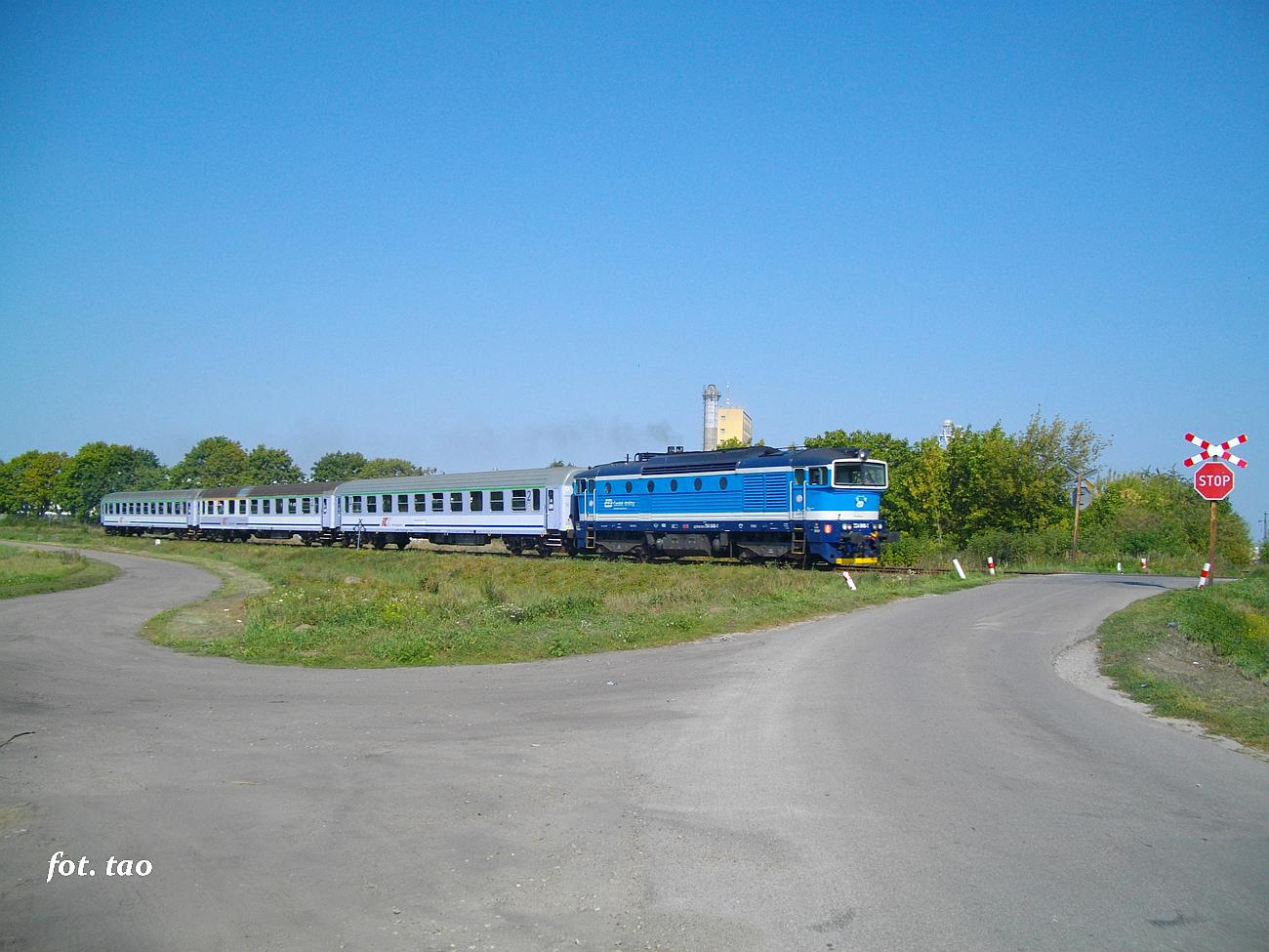 Przejazd kolejowy na ul. Kolejowej, wrzesie 2023 r.