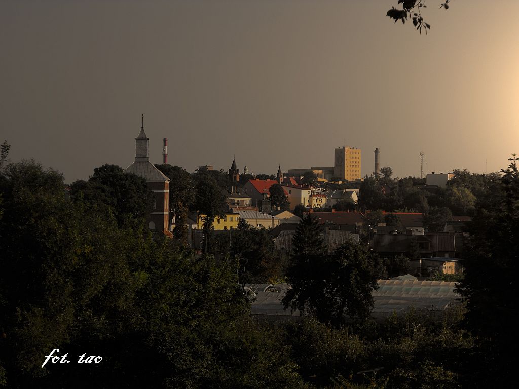 Oglny widok miasta ze wzgrza Loret, 14.06.2010 r.