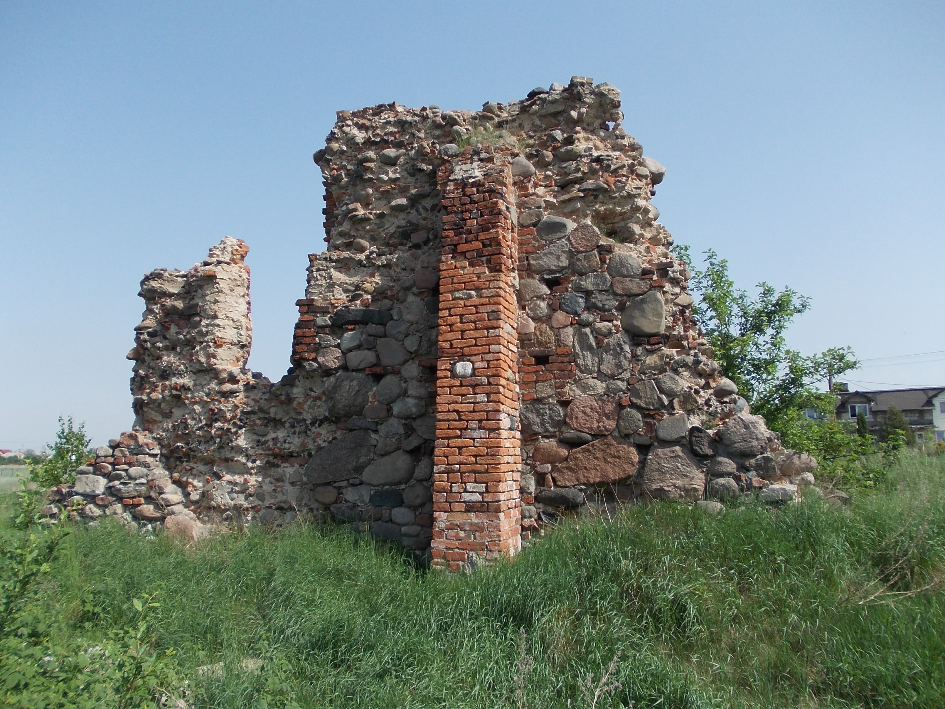 Ruiny kocioa witego Krzya w Sierpcu (2013)