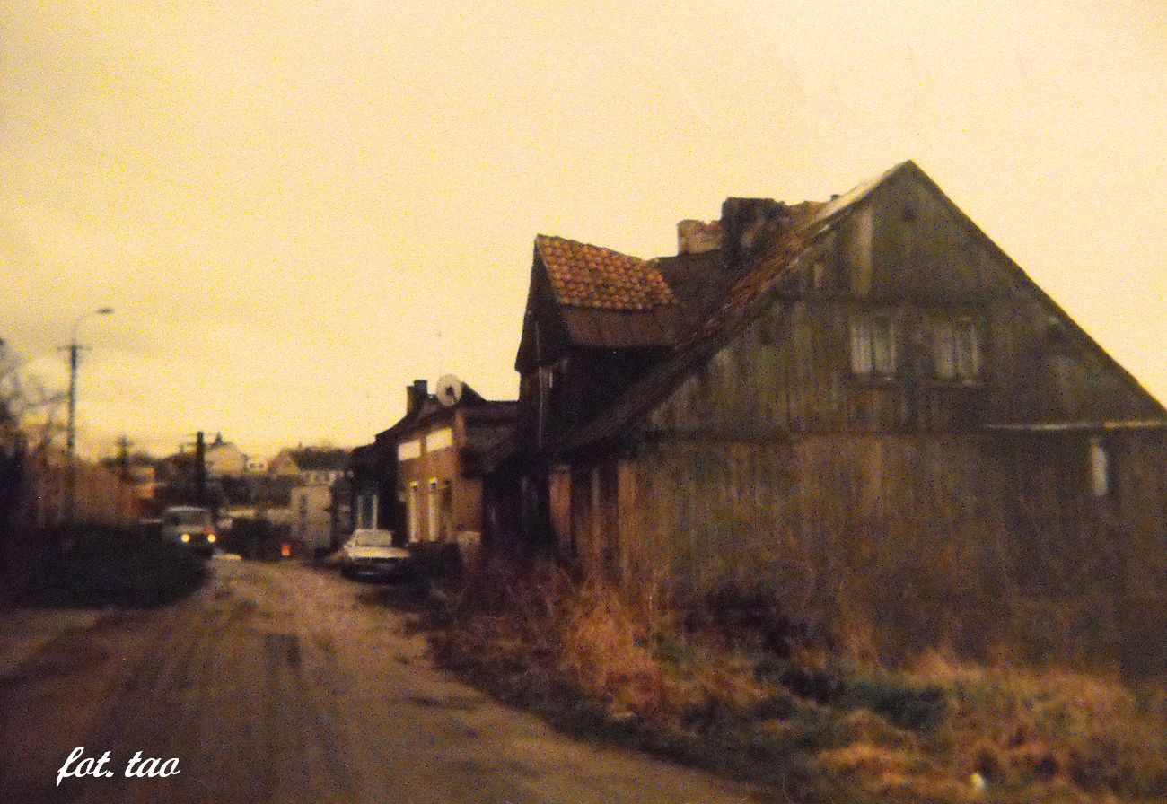 Ulica Podgrna w latach 90-tych XX wieku.